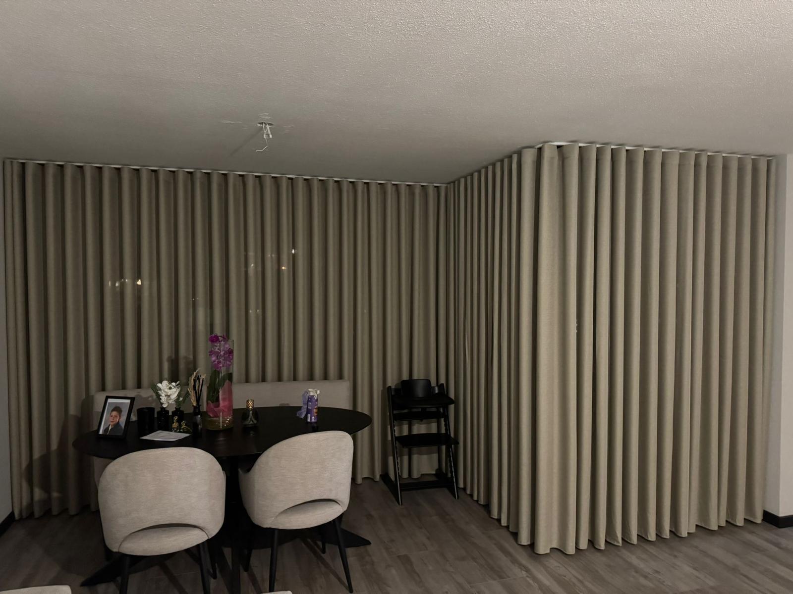 Moderne overgordijnen