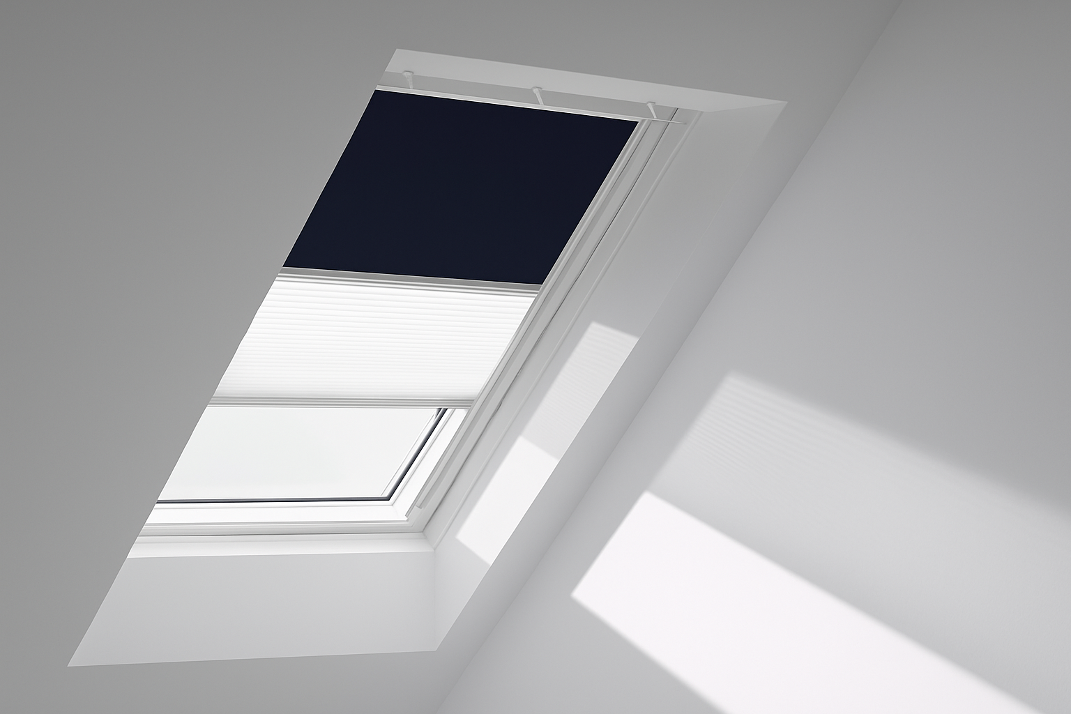 Plisségordijnen in de slaapkamer